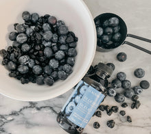 Load image into Gallery viewer, Blueberry Crumble Muffin drop cookie recipe
