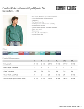 Load image into Gallery viewer, Embroidered Head Baker 1/4 zip

