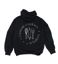 Load image into Gallery viewer, Custom Cookies &amp; Bakes Sweatshirt w/back logo
